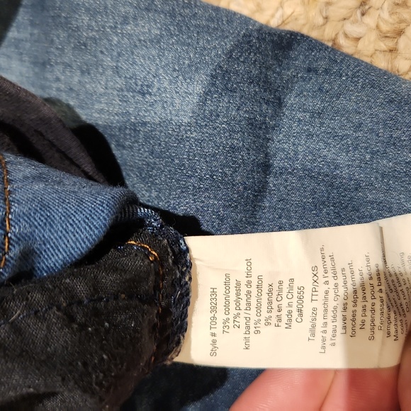 Thyme maternity jeans size XXS - Picture 4 of 6